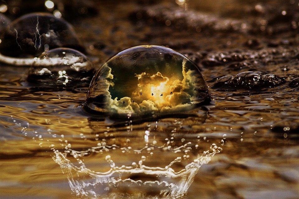 Воды, Облака, Капля Воды, Шарик Воды, Брызги Воды
